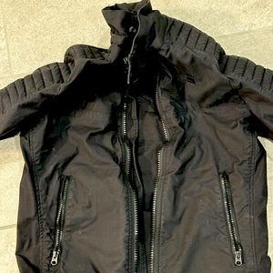 Men’s GStar biker jacket, size medium